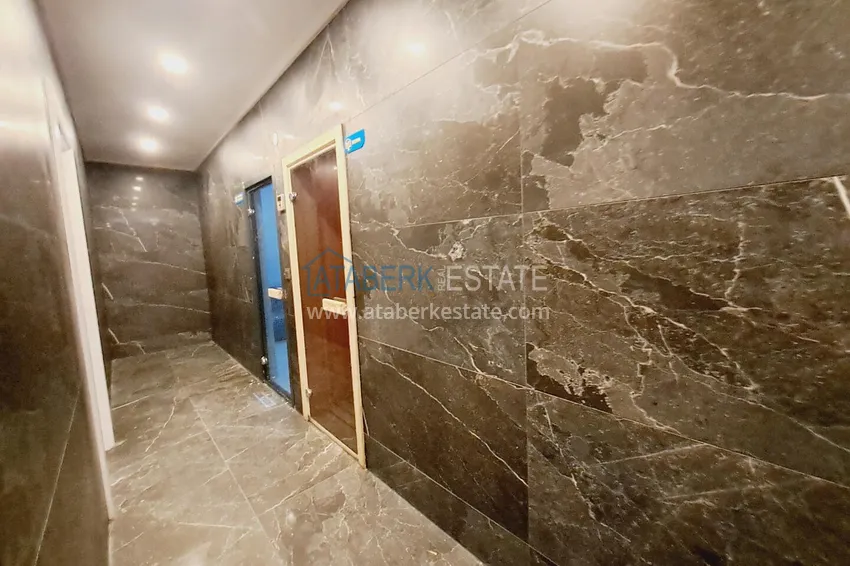 New buildings in Alanya! 1+1 apartment with mountain views, from the owner, Avsallar district — Alanya 16