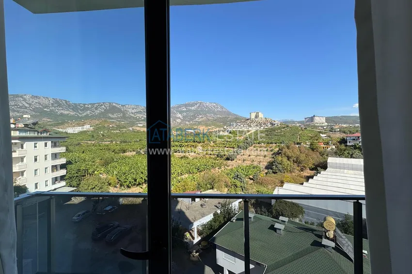 Kupuj Jednopokojowy apartament z widokiem na morze i góry, dzielnica Mahmutlar — Alanya 16