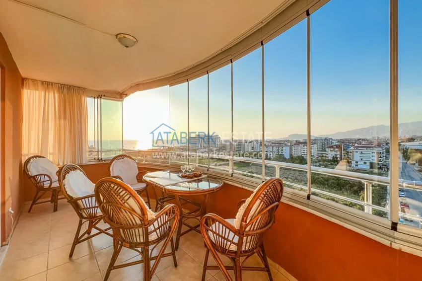 Purchase Apartment 2+1 with furniture, mountain and sea views — Alanya, Mahmutlar district 17