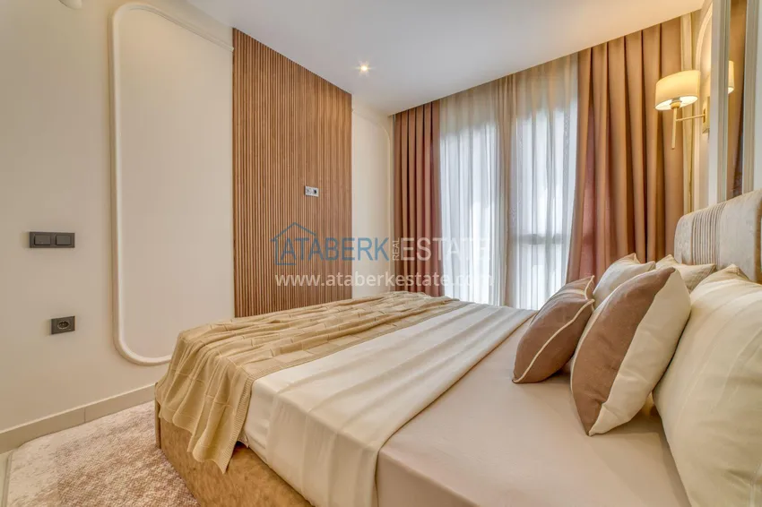 Kupuj Apartament pod klucz z dwiema sypialniami w Mahmutlar w nowoczesnym kompleksie 16