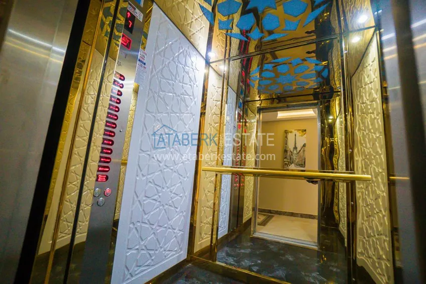 Two-bedroom apartment with furniture and separate kitchen apartment in Mahmutlar 20 