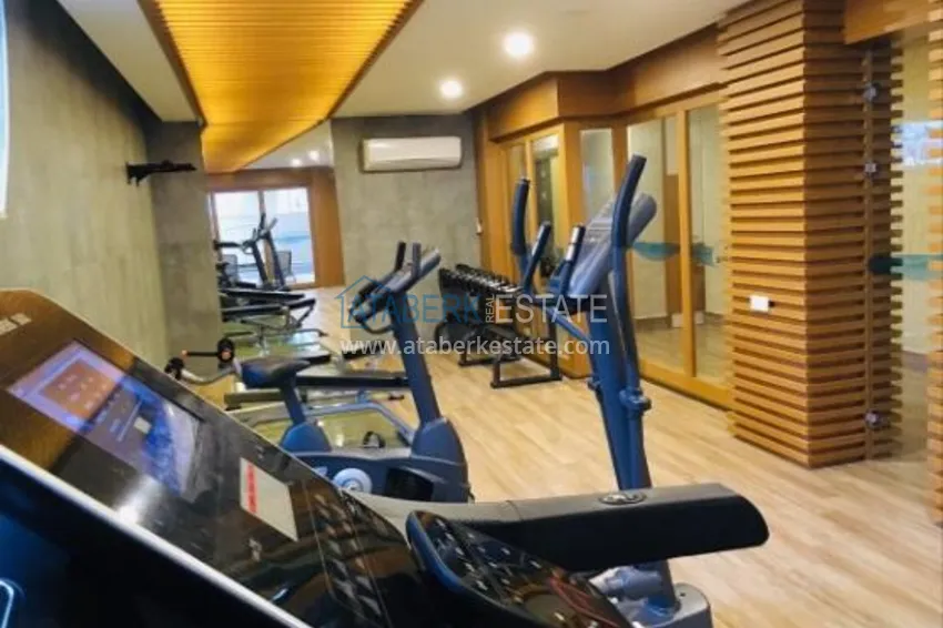 One bedroom apartment in the center of Alanya with furniture and access to a private beach 18 