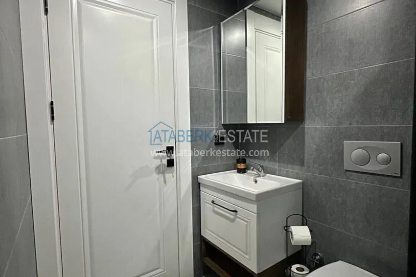 Purchase Turnkey two-bedroom apartment with sea view in Mersin - Tomyuk 23 