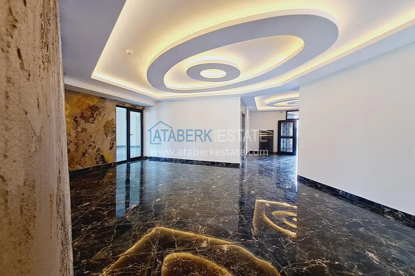 1+1 apartment with new furniture mountain views in a modern complex - Mahmutlar district, Alanya 19 