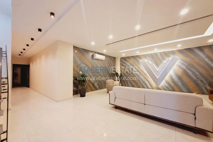 Jednopokojowy apartament z widokiem na morze w nowym kompleksie — Alanya, dzielnica Avsallar 18