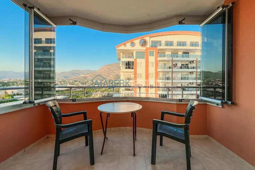 Purchase Apartment 2+1 with furniture, mountain and sea views — Alanya, Mahmutlar district 20