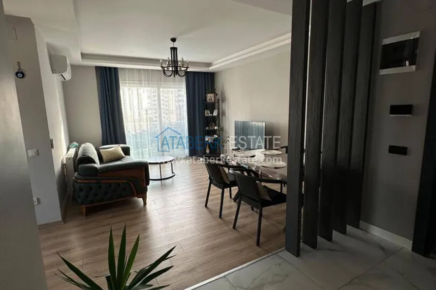 Purchase Linear four-room apartment with furniture in Teje district, Mersin 2 