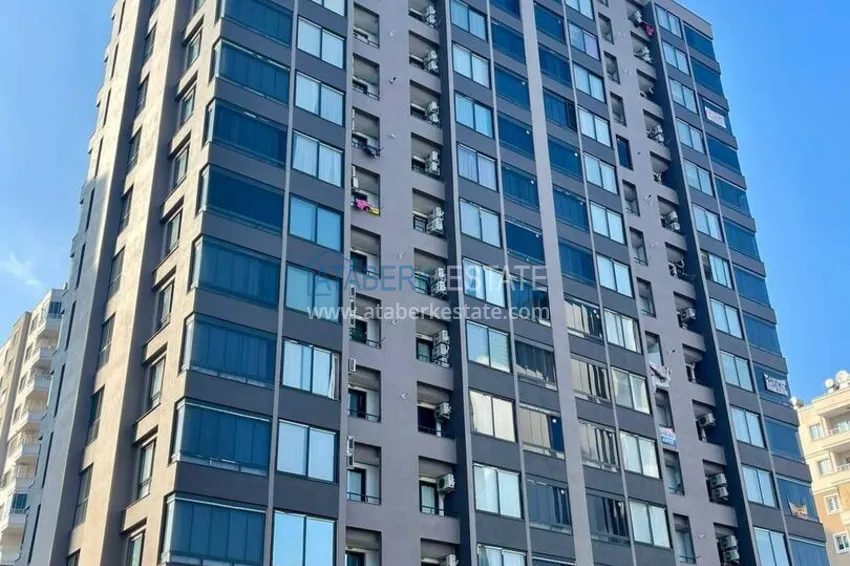 Umeblowane mieszkanie 2+1 w pobliżu centrum handlowego Soli Center — Mezitli, Soli 2 