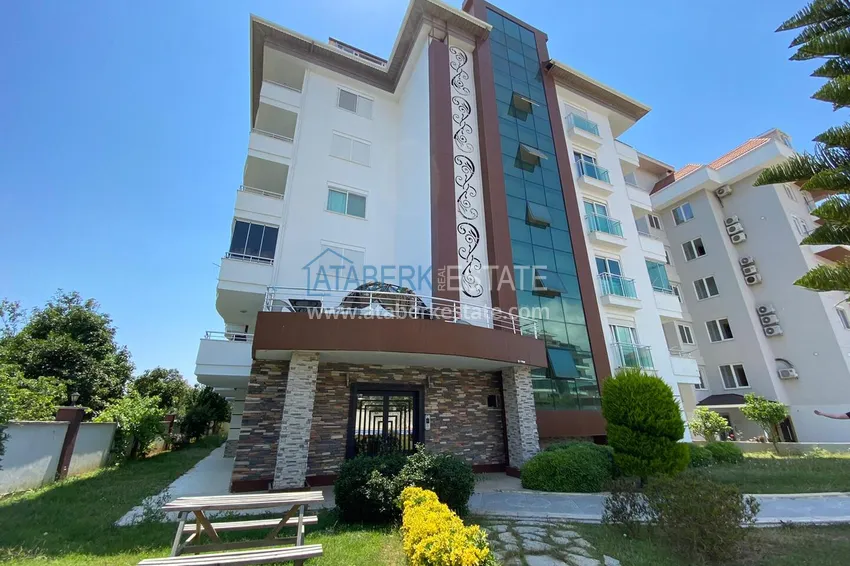 Penthouse duplex 3+1 furnished with sea and mountain views, Kestel district — Alanya 1