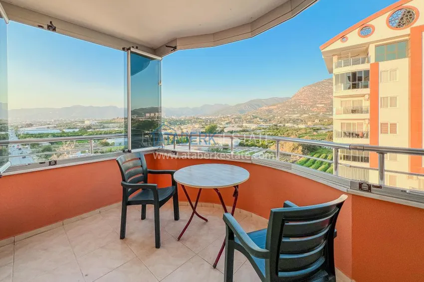 Purchase Apartment 2+1 with furniture, mountain and sea views — Alanya, Mahmutlar district 21