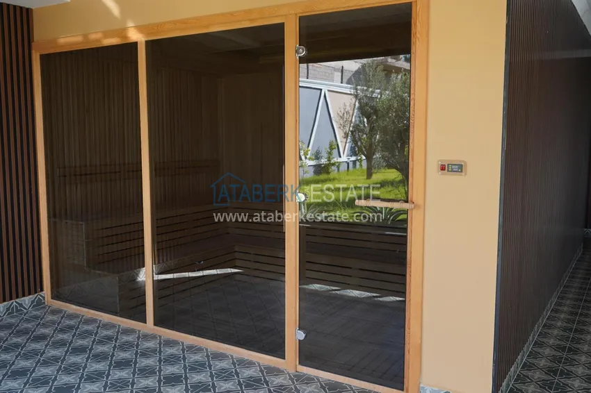Gotowe mieszkanie 1+1 w nowym kompleksie mieszkalnym, dzielnica Avsallar — Alanya 19