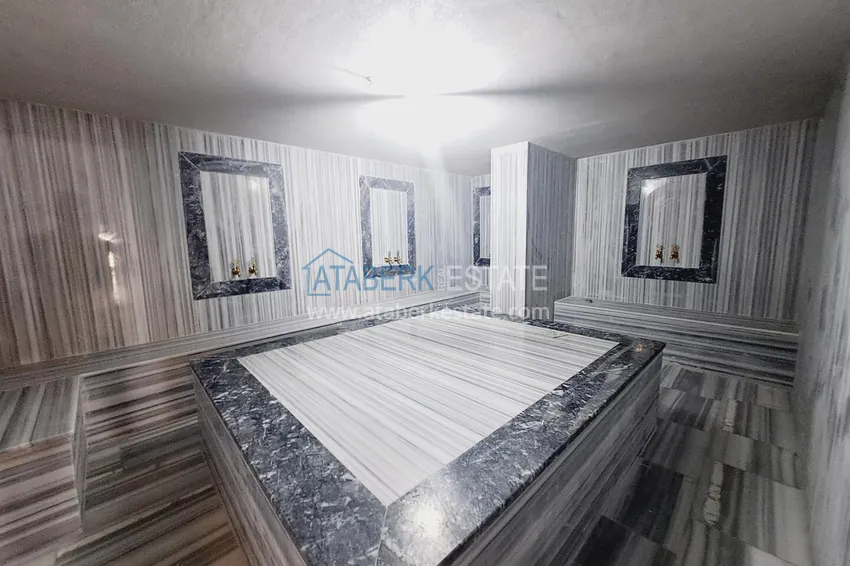 1+1 apartment with new furniture mountain views in a modern complex - Mahmutlar district, Alanya 22 