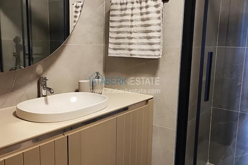 Purchase Two-bedroom apartment with furniture and panoramic sea views in a premium complex — Antalya, Kepez 27