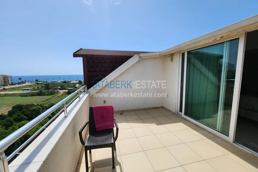 Purchase Penthouse duplex 3+1 furnished with sea and mountain views, Kestel district — Alanya 25