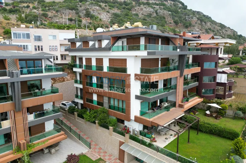 Czteropokojowy apartament liniowy z oddzielną kuchnią w centrum Alanyi — Hasbahce 2