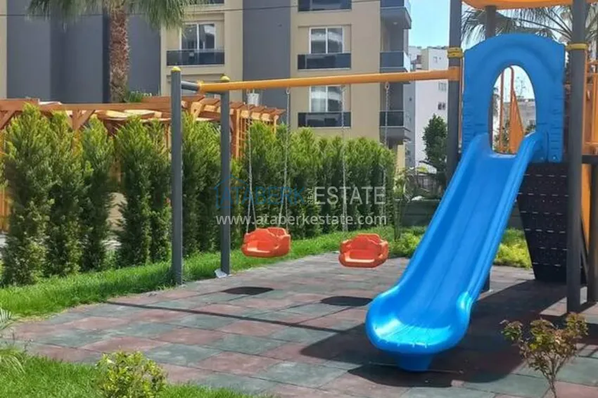 Nowy apartament z jedną sypialnią z widokiem na morze w Tomyuk, Mersin 2
