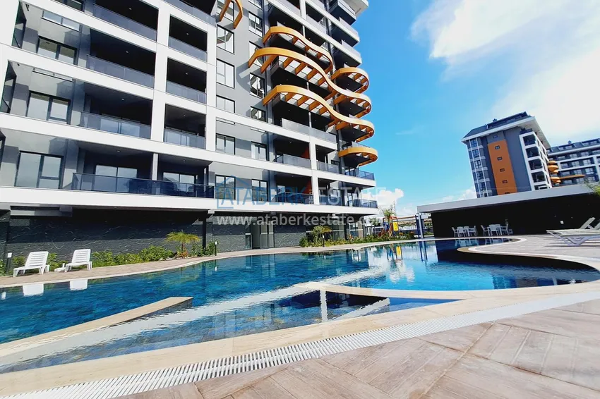 New buildings in Alanya! 1+1 apartment with mountain views, from the owner, Avsallar district — Alanya 2
