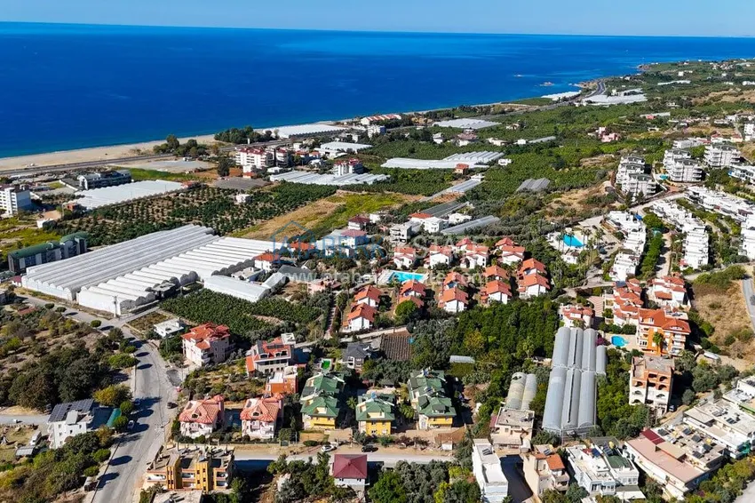 Trzypiętrowa willa w dzielnicy Alanya - Demirtash. Nadaje się do zezwoleń na obywatelstwo i pobyt 2