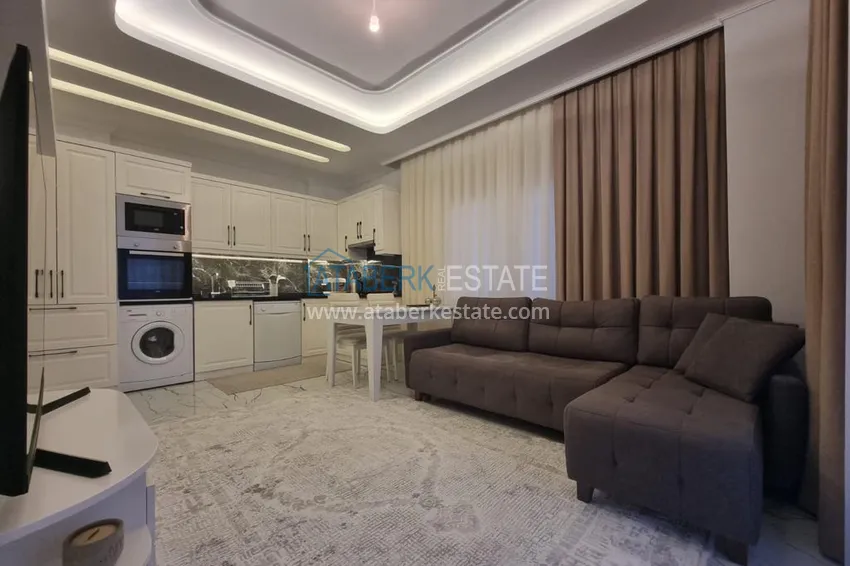 Purchase Furnished three-room apartment in a prestigious area of Alanya, Oba 3 