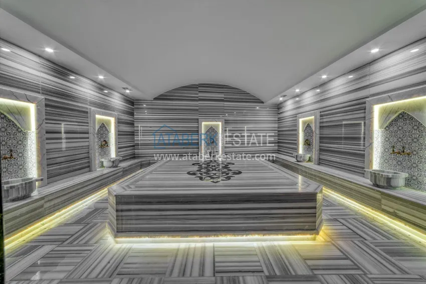Apartament pod klucz z dwiema sypialniami w Mahmutlar w nowoczesnym kompleksie 30