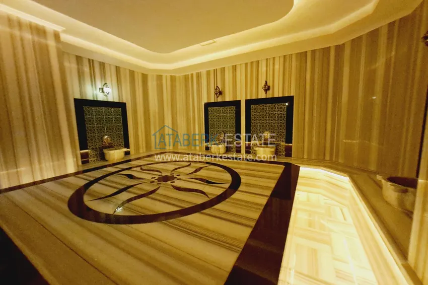 Jednopokojowy apartament z widokiem na morze w nowym kompleksie — Alanya, dzielnica Avsallar 34