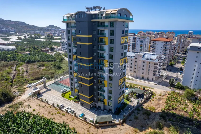 Apartament pod klucz z dwiema sypialniami w Mahmutlar w nowoczesnym kompleksie 3