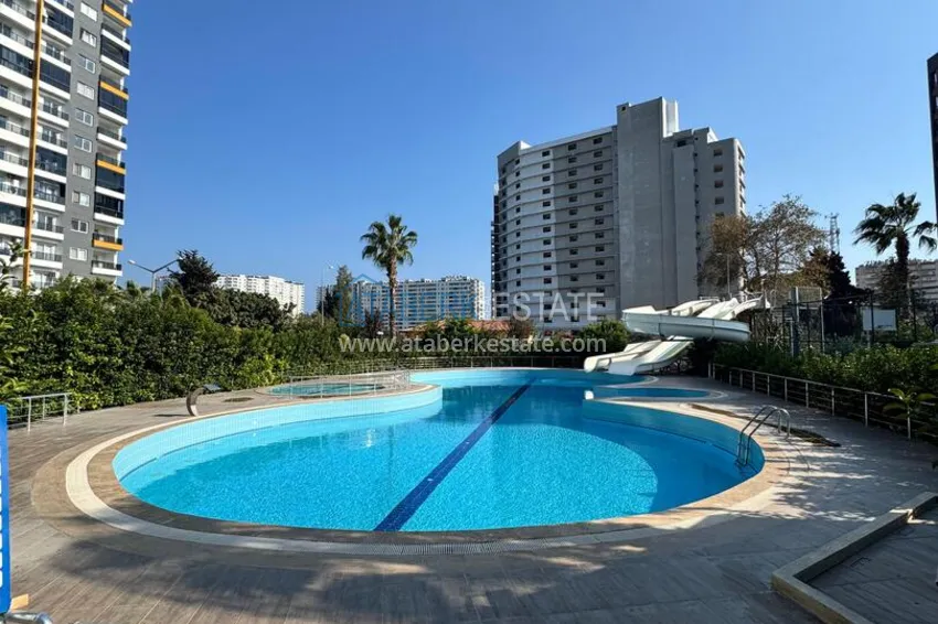 Turnkey two-bedroom apartment with sea view in Mersin - Tomyuk 3 