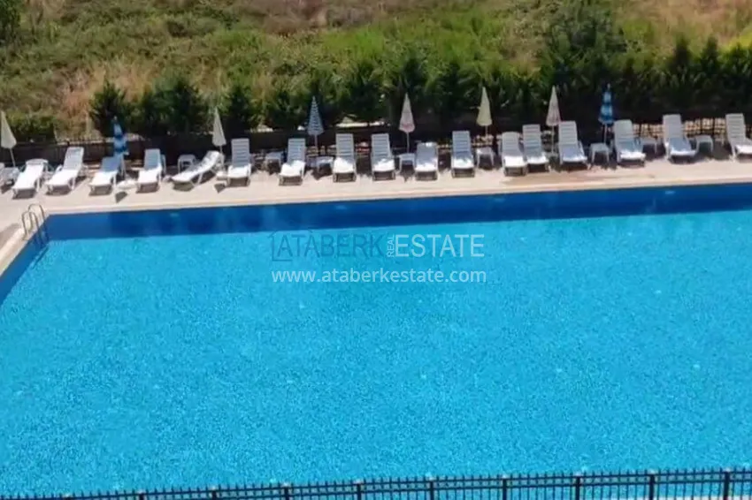 Linear four-room apartment with furniture in Teje district, Mersin 4 