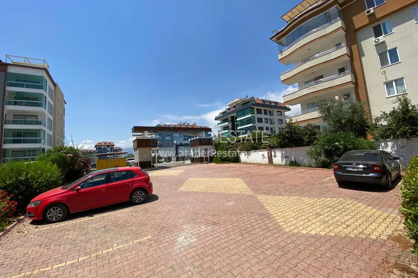 Penthouse duplex 3+1 furnished with sea and mountain views, Kestel district — Alanya 3