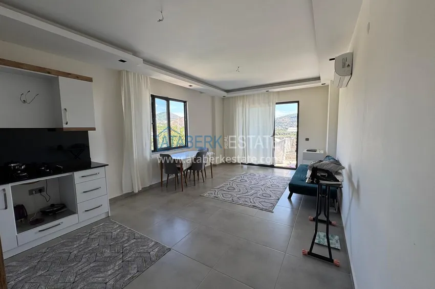 Kupuj Jednopokojowy apartament z widokiem na morze i góry, dzielnica Mahmutlar — Alanya 4