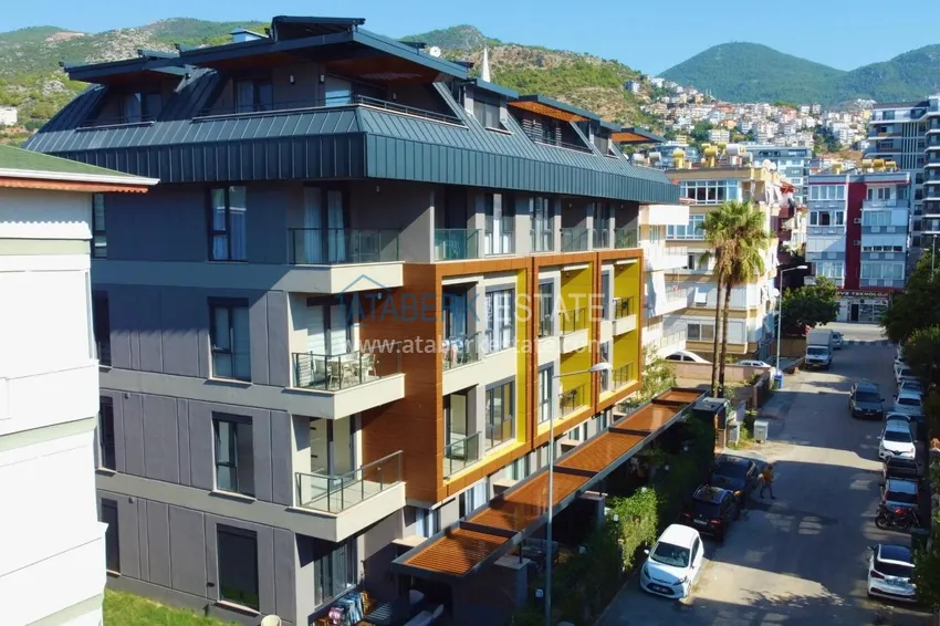 New buildings in Alanya! 2+1 apartment in a modern residential complex with infrastructure — the center of Alanya 4 