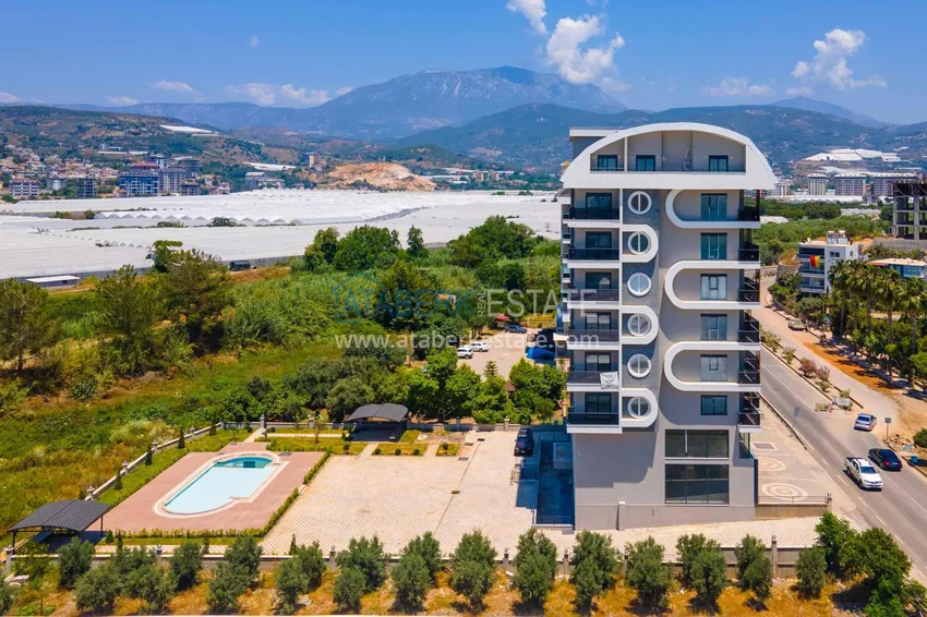 Apartament z jedną sypialnią w nowym kompleksie klasy komfortowej w Demirtas, Alanya 4