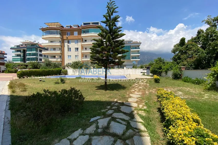 Penthouse duplex 3+1 furnished with sea and mountain views, Kestel district — Alanya 4