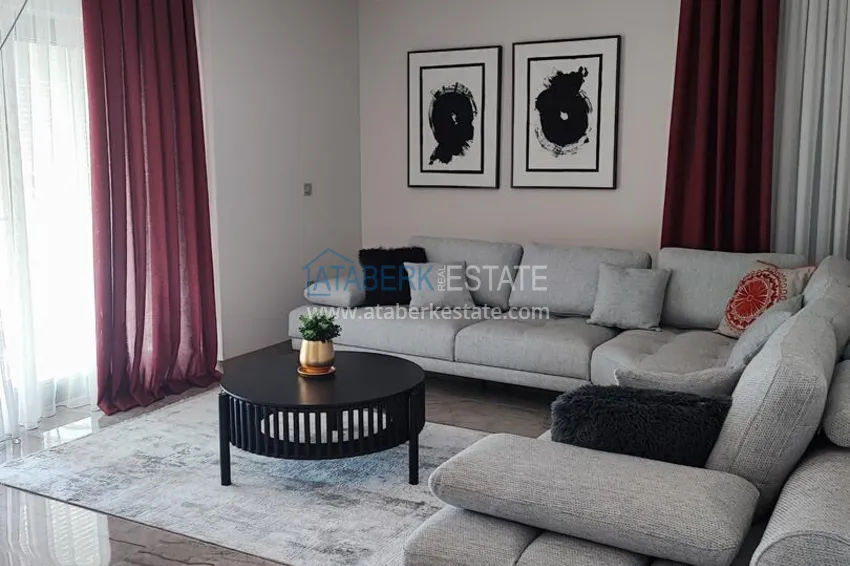Purchase Two-bedroom apartment with furniture and panoramic sea views in a premium complex — Antalya, Kepez 5