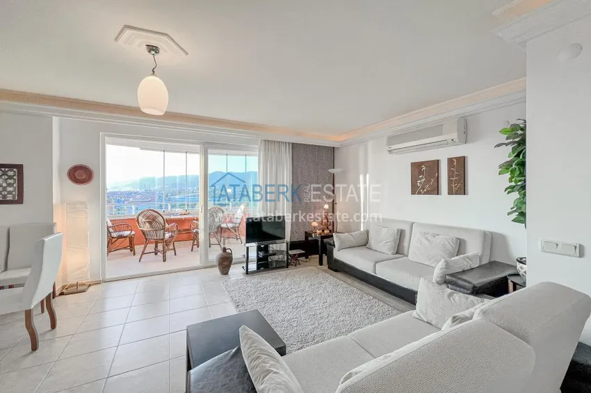 Purchase Apartment 2+1 with furniture, mountain and sea views — Alanya, Mahmutlar district 5