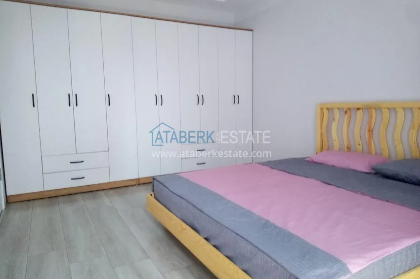 Kupuj Przestronny apartament 1+1 z widokiem na morze i 2 przeszklonymi balkonami w Mersin, Arpacbakhshish 5
