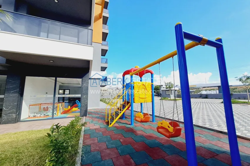New buildings in Alanya! 1+1 apartment with mountain views, from the owner, Avsallar district — Alanya 6