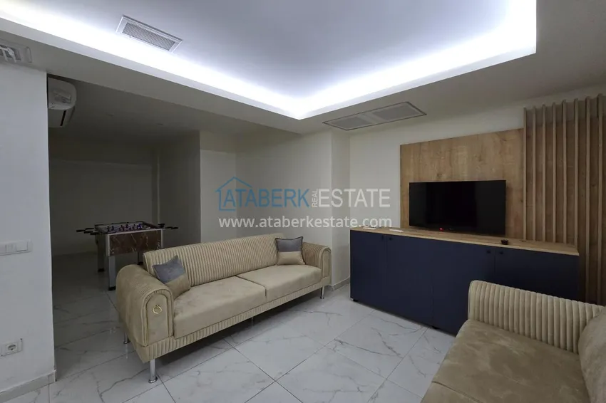 Furnished apartment with sea view in Kargicak area, Alanya 5