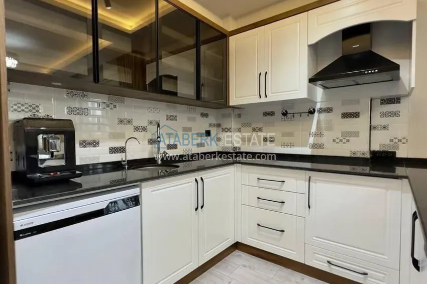 Purchase Turnkey two-bedroom apartment with sea view in Mersin - Tomyuk 6 