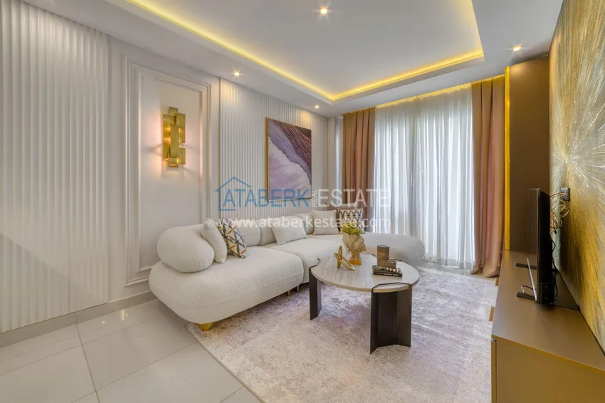 Kupuj Apartament pod klucz z dwiema sypialniami w Mahmutlar w nowoczesnym kompleksie 6
