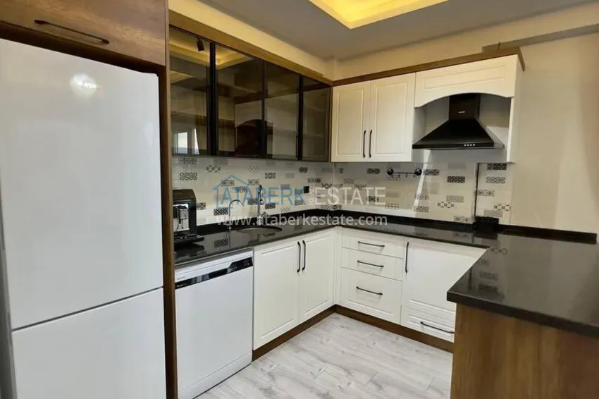 Purchase Turnkey two-bedroom apartment with sea view in Mersin - Tomyuk 7 