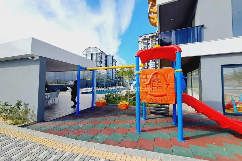 New buildings in Alanya! 1+1 apartment with mountain views, from the owner, Avsallar district — Alanya 7