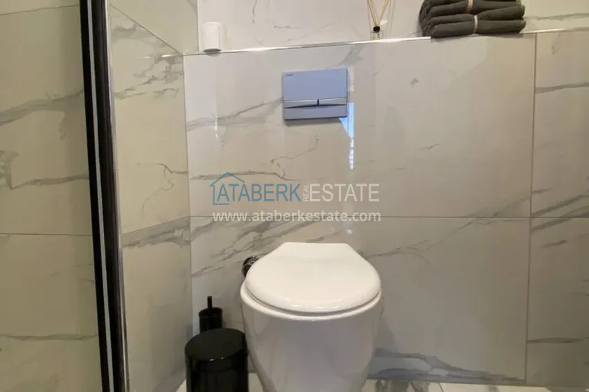 Purchase Furnished two-bedroom apartment with panoramic sea views in Soli district, Mersin 6 