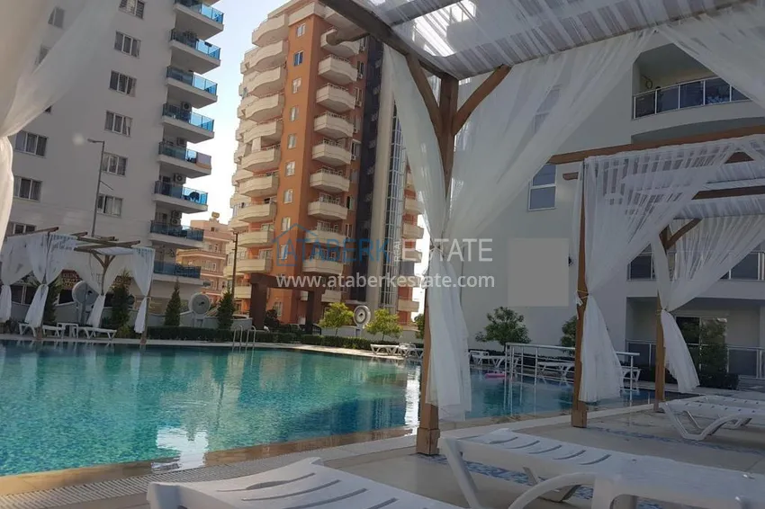 Two-bedroom apartment with furniture and separate kitchen apartment in Mahmutlar 7 