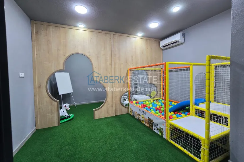Furnished apartment with sea view in Kargicak area, Alanya 6