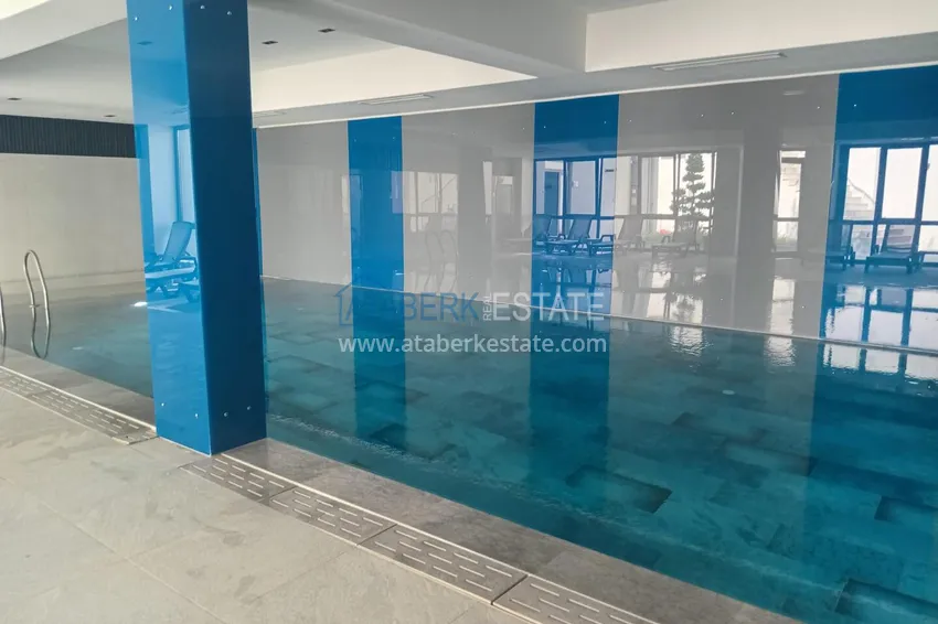 Two-bedroom apartment with furniture and panoramic sea views in a premium complex — Antalya, Kepez 10