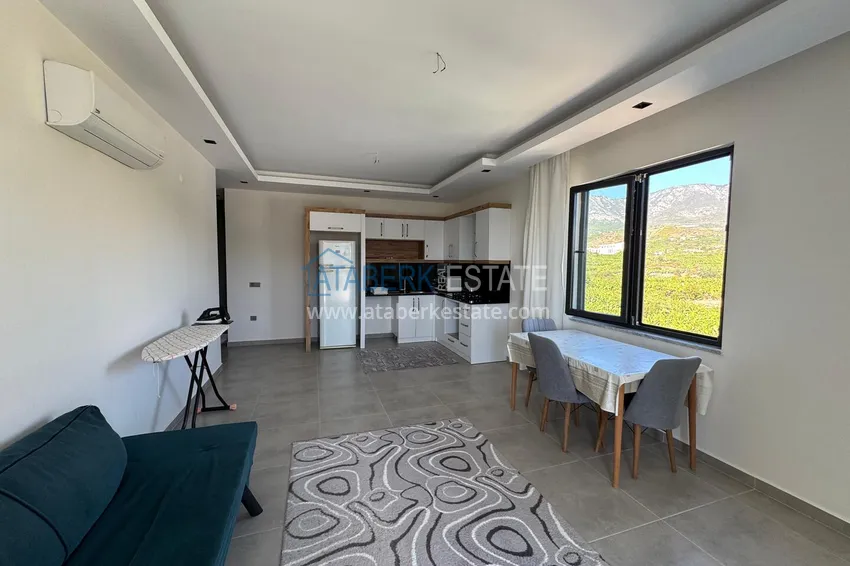 Kupuj Jednopokojowy apartament z widokiem na morze i góry, dzielnica Mahmutlar — Alanya 7