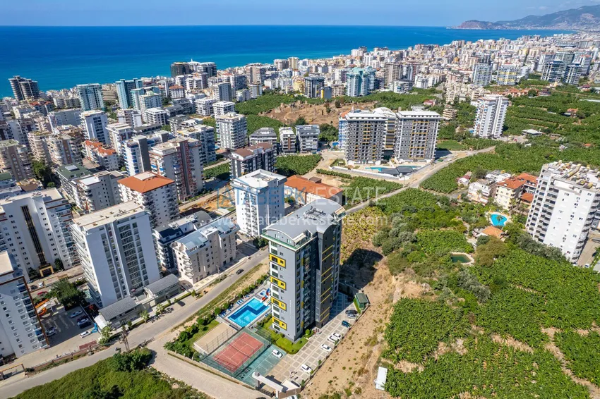 Apartament pod klucz z dwiema sypialniami w Mahmutlar w nowoczesnym kompleksie 7