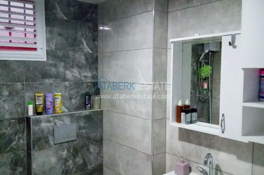 Kupuj Przestronny apartament 1+1 z widokiem na morze i 2 przeszklonymi balkonami w Mersin, Arpacbakhshish 8