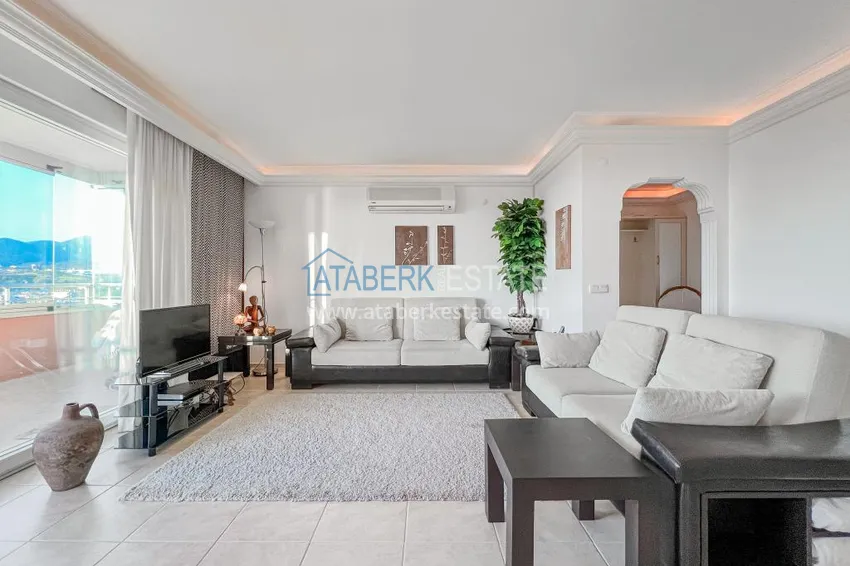 Purchase Apartment 2+1 with furniture, mountain and sea views — Alanya, Mahmutlar district 8